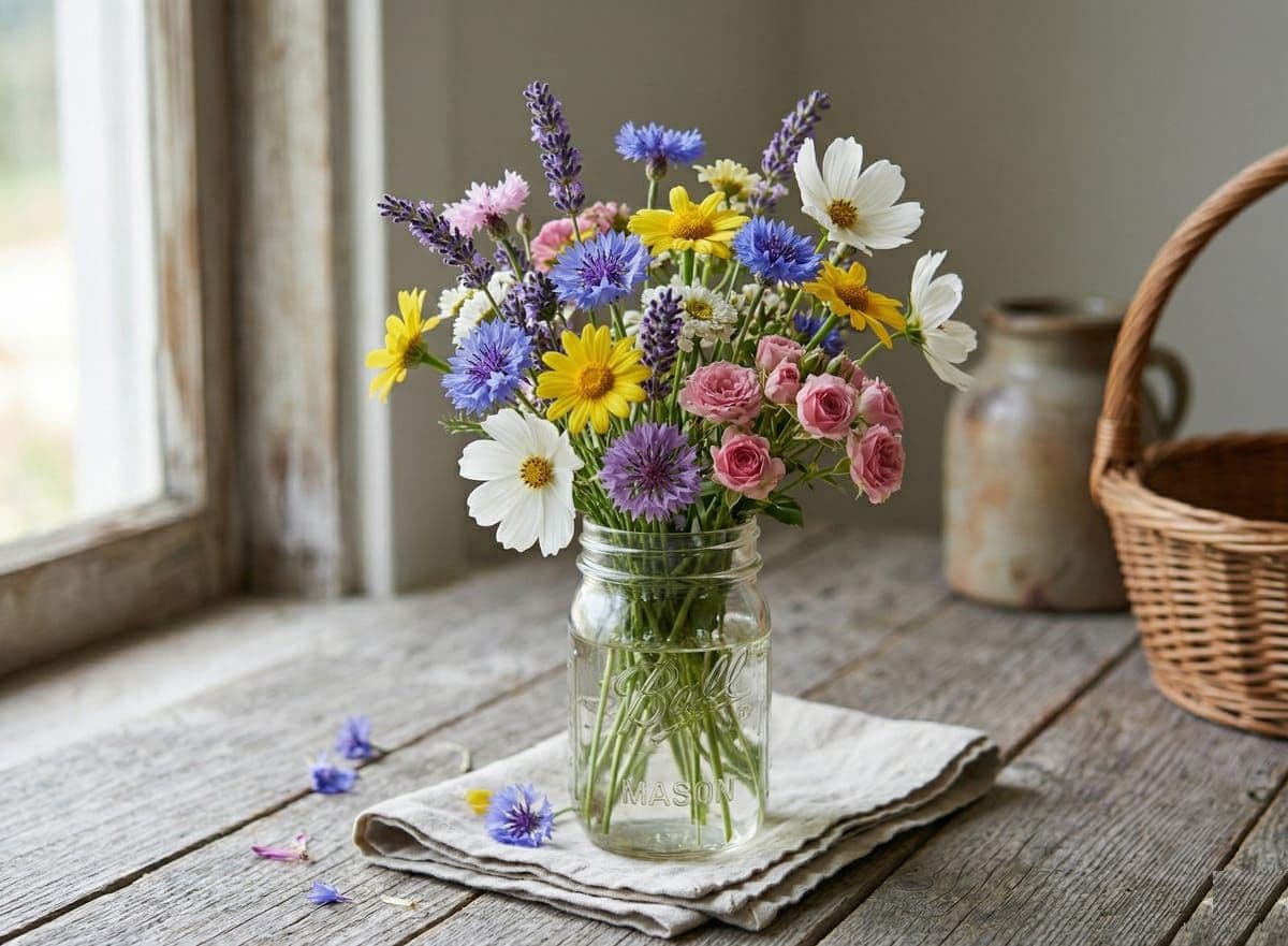 Dried Flower Arrangement